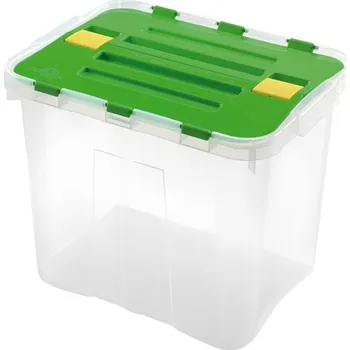 Úložný box Plastový úložný box s víkem HEIDRUN Dragon 24l