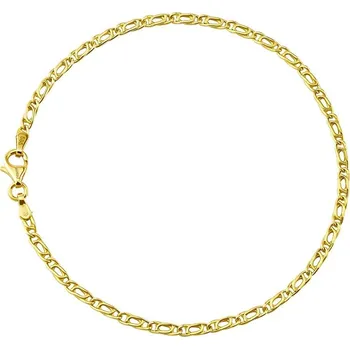 Šperk Zlatý pánský náramek Snail 3 mm - Y