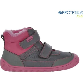 Dívčí tenisky Protetika - zimní barefoot boty TYREL fuxia - zateplené - TOP AKCE! Veľkosť: 21