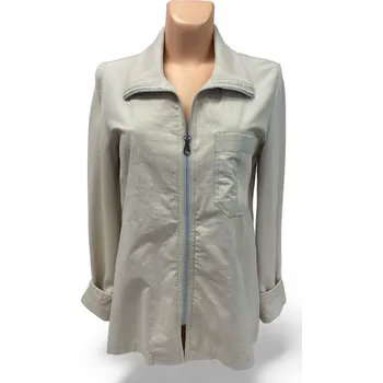 Dámská parka Slabá bunda Haswa 38.40.42, Barva Smetanová, Velikost 38 - na zakázku, Materiál 100% bavlna