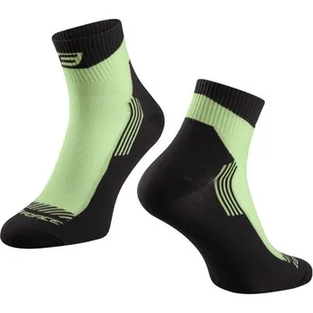 Pánské ponožky FORCE Dlouhé ponožky FORCE DUNE, lime-zelené - L-XL/42-47