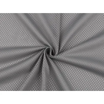 Galanterie Oděvní síťovina úpletová, barva 2 (7) šedá