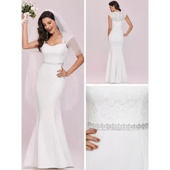 Dámské šaty Ever Pretty Svatební šaty dlouhé EH00218-1 bílá 3XL (14)