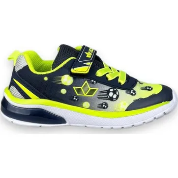 Chlapecké tenisky Dětské sportovní tenisky s LED blikačkou LICO - Marine/lemon - 29