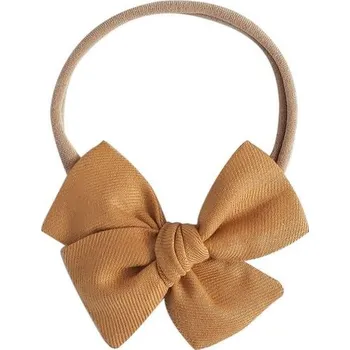 Aliro Čelenka Aline lněná HOŘČICE - Mini (0-1rok)