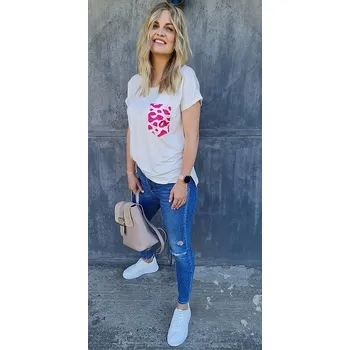 tričko M.ASCH-Be original Pocket - Cream L/XL