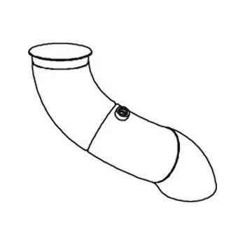 Výfuková trubka Výfuková trubka DINEX 68626