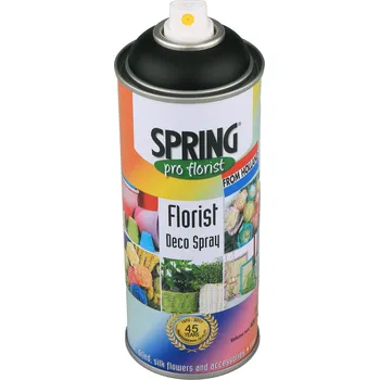 Barva ve spreji SPRING DECO SPRAY 400ML - 021 SOFT BLACK