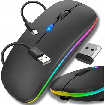 Myš Bezdrátová myš BG optická černá se 4 tlačítky a Bluetooth