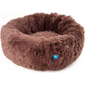 Pelíšek pro psa PROFIZOO Pelech Amélie 70cm Long hnědá (Plys)