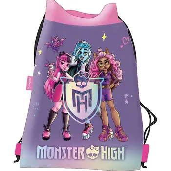 Školní sáček MONSTER HIGH Sáček na přezůvky/batůžek MONSTER HIGH,rozměry: 43 x 32 cm