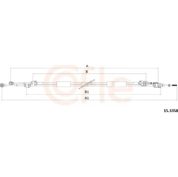 Tazne lanko, rucni prevodovka, 9012601438, COFLE, 92.15.3358