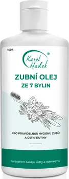 Ústní voda Aromaterapie Karel Hadek Zubní olej ze 7 bylin