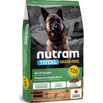 Nutram Total Grain Free jehněčí, čočka Dog 11,4 kg