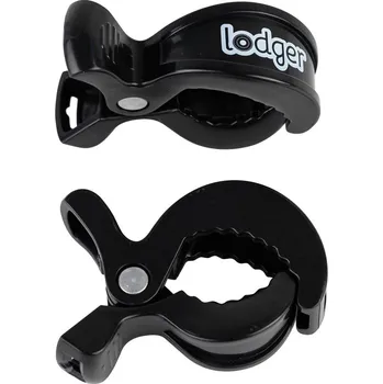 Držák na kočárek LODGER Swaddle Clip 2balení Black