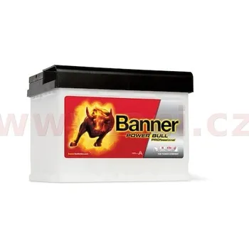 Autobaterie 63Ah baterie 620A, pravá BANNER Power Bull Professional 241x175x190