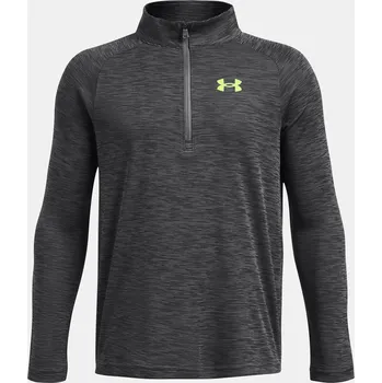 Chlapecké tričko Chlapecké tričko Under Armour UA Tech Textured 1/2 Z 1382791-025 Šedá YXL