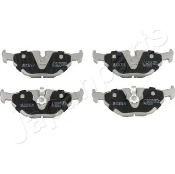 Brzdová destička Sada brzdových destiček, kotoučová brzda, , 34211160340, 34211160341, 34211160533, 34211161455, 34211161456, 34211162446, 34211164501, 34211165233, 34211165235, 34216750190, 34216761238, JAPANPARTS, PP-0105AF