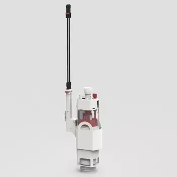 Splachovací tlačítko Vypouštěcí ventil do modulů SANIT INEO Slim 8cm s bowdenovým připojením ovládacího tlačítka