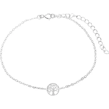 Náušnice Stříbrný nákotník mini strom života