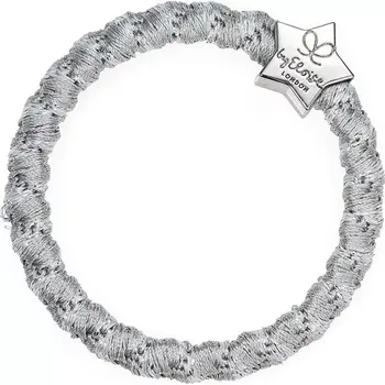 Woven Silver Star Shimmer