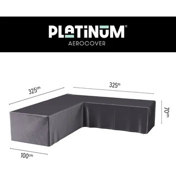 Krycí plachta 325/325x100x70 cm- ochranný kryt na zahradní nábytek AeroCover 7945