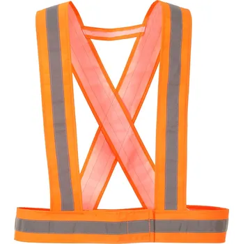 PORTWEST Hi-Vis křížové popruhy Barva: oranžová