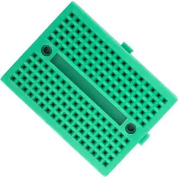 Elektronická stavebnice LaskaKit_cz Nepájivé kontaktní pole 170 pinů Zelená