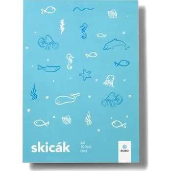 Skicák SVĚT A4 - čistý 10 listů