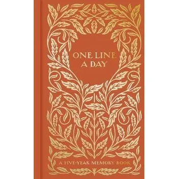 Cizojazyčná kniha Gilded One Line a Day: A Five-Year Memory Book