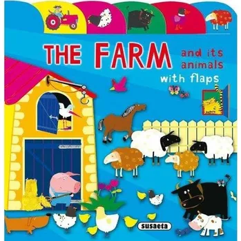 První čtění The Farm animals- whit flaps AJ