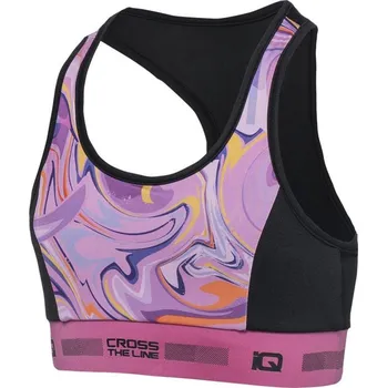 Dívčí tričko Sportovní podprsenka IQ Cross The Line Clai Jr 92800597517 140