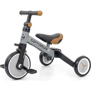 Dětská tříkolka Dětská tříkolka 3v1 Milly Mally Optimus grey