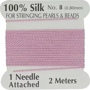 Korálek Hedvábná nit č. 32 (0.8mm)