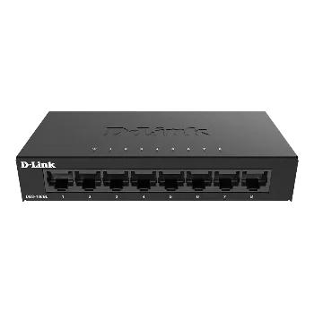 Switch D-Link DGS-108GL Kovový 8-portový Gigabit stolní switch