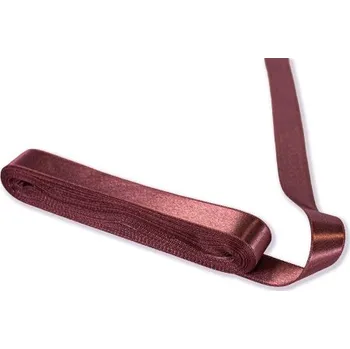 Stuha Stuha satén oboulící 20mm HNĚDORŮŽOVÁ 14520 - Hnědorůžová, 20mm