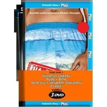 DVD film České filmy 02 - 3 DVD pack