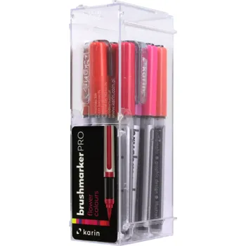 Karin Brushmarker PRO 12 Barvy Karin: Flower