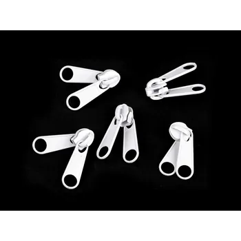 Zip Jezdec WS20 oboustranný, lakovaný bílý 1 ks