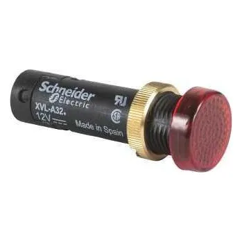 vypínač Schneider Electric XVLA324 Signálka s LED - 12 mm, 12 V , červená