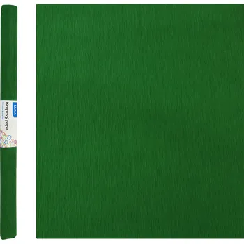 omalovánky Papír krepový zelený tmavě F500539