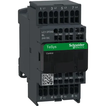 Stykač Schneider Electric LC1DT253BL Stykač 4P 24V DC pružiny