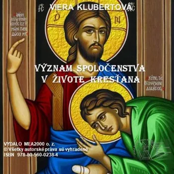 Kniha Význam spoločenstva v živote kresťana