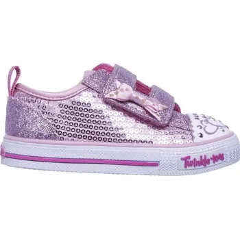 Dětská treková obuv Boty Skechers Itsy Bitsy Jr 10764N PNK 21