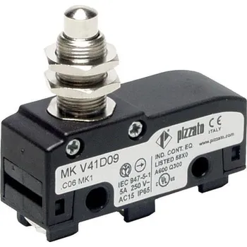 spínaný zdroj Pizzato MKV11D09 Mikrospínač MK V11D09, 1NO+1NC, IP40