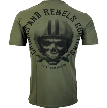 Yakuza Premium Poloshirt 3620 dark olive velikost: XXL