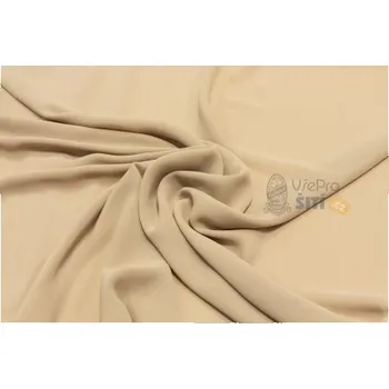 Metráž - Chifon Pes BÉŽOVÝ Tiffany/209 - Béžová, 148 cm