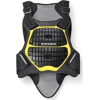 Motocyklový chránič Chránič těla DEFENDER BACK AND CHEST 170/180 (černý/žlutý, vel. M)