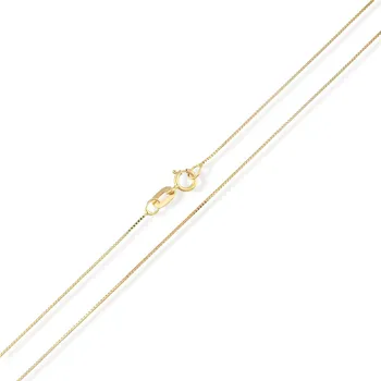 Řetízek Lillian Vassago Zlatý plný řetízek typu Cube LLV31-GCH014 Barva zlata: Žlutá, Délka řetízku: 42 cm