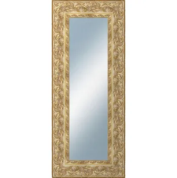 Zrcadlo Zrcadlo DANTIK nástěnné obdélníkové, dřevěný rám, 500 x 1200 mm